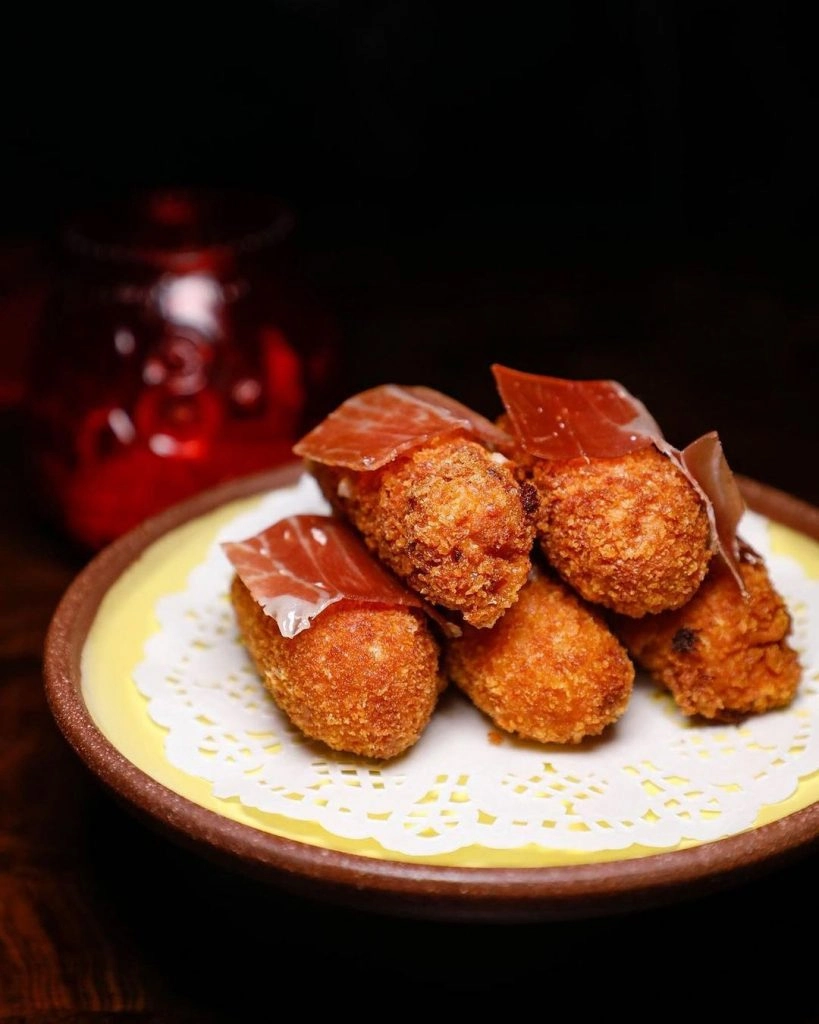 Manchego Croquetas with Membrillo Sauce
