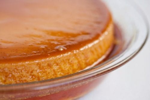 El Salvador Flan