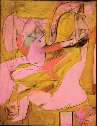 Willem de Kooning. Pink Angels. c. 1945.