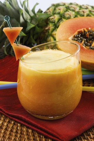 Mango-Papaya-Pineapple Smoothie - Galavante (Travel & Lifestyle