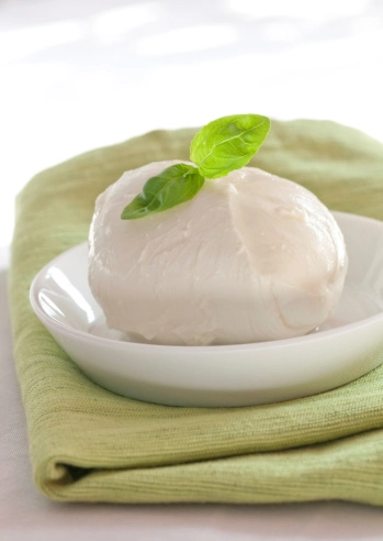 Burrata with Avocado Mousse, Blood Oranges, and Thai Chilies