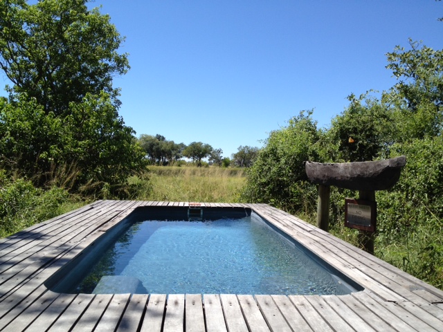 Xudum Lodge - private plunge pool