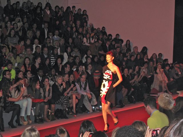 On the Catwalk at Vivienne Tam