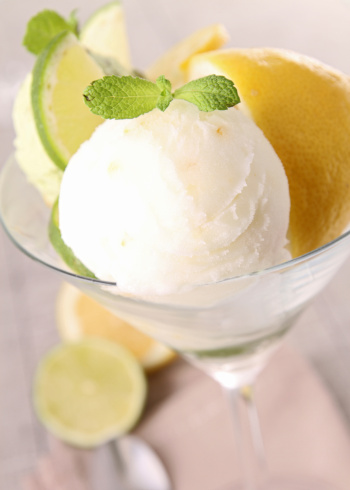 limoncello yogurt sorbetto