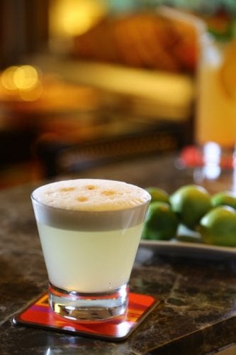 Pisco Sour - Sumaq Hotel