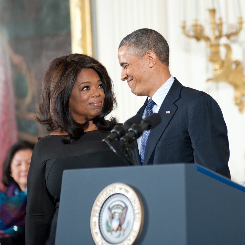 Celeb Travel Oprah and Obama