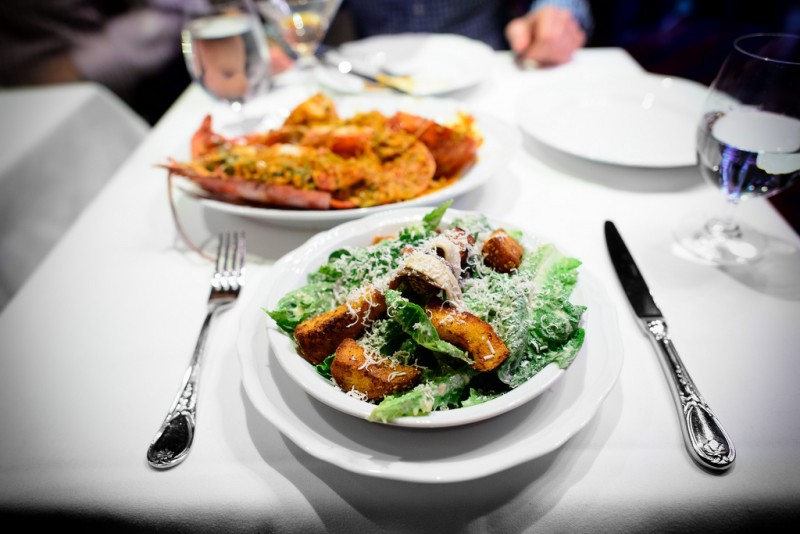 NYC Carbone Caesar Salad