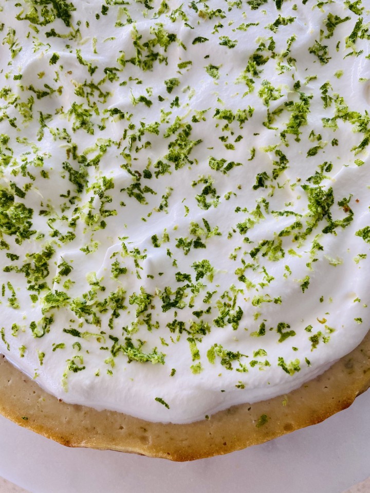 Food Keylime Pie Closeup