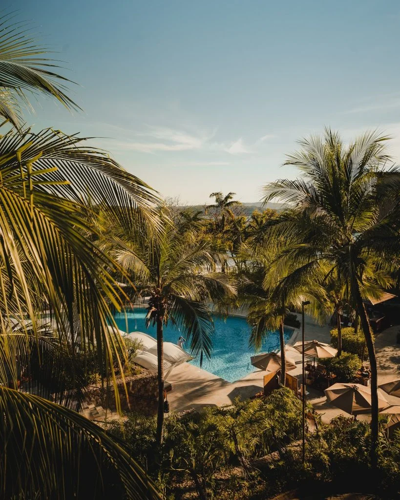 Four Seasons pool in Costa Rica