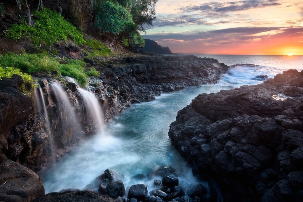 coastline near Lanai Hawaii