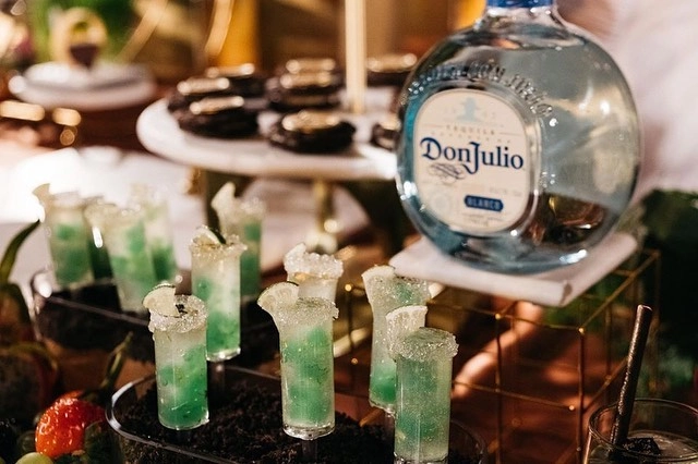 bottle of don julio tequila