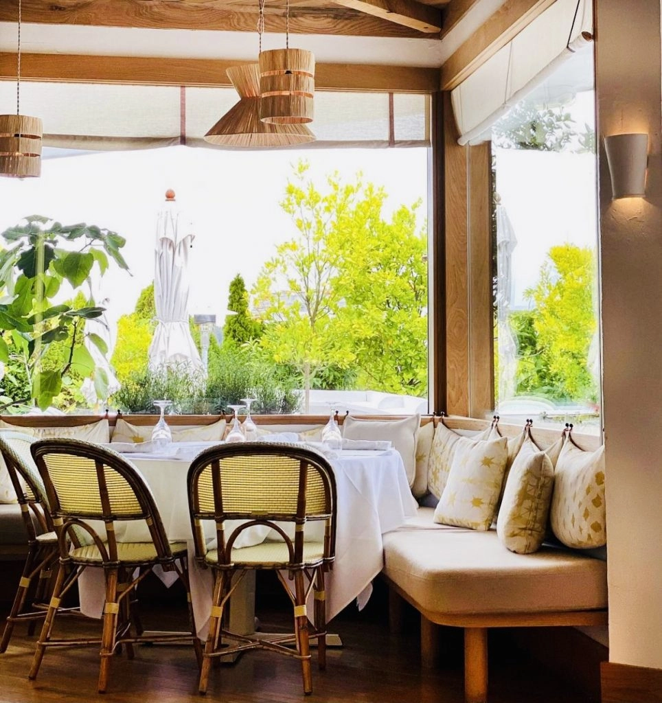 dining area at Bilboquet Sag Harbor