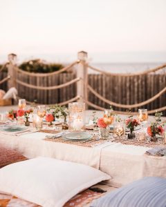 Destination Haus Beach Table Setting
