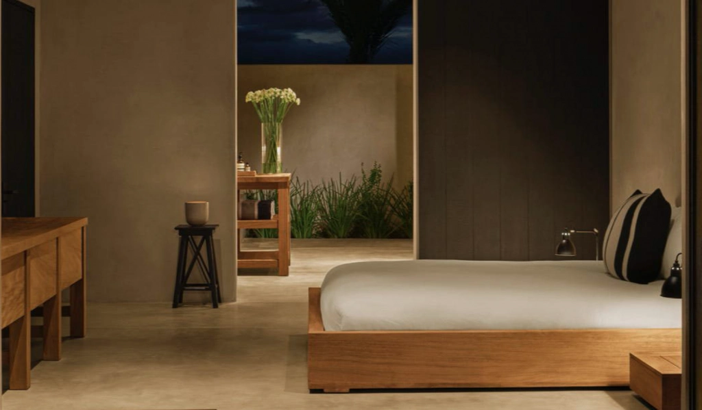 James Perse Villa Bedroom