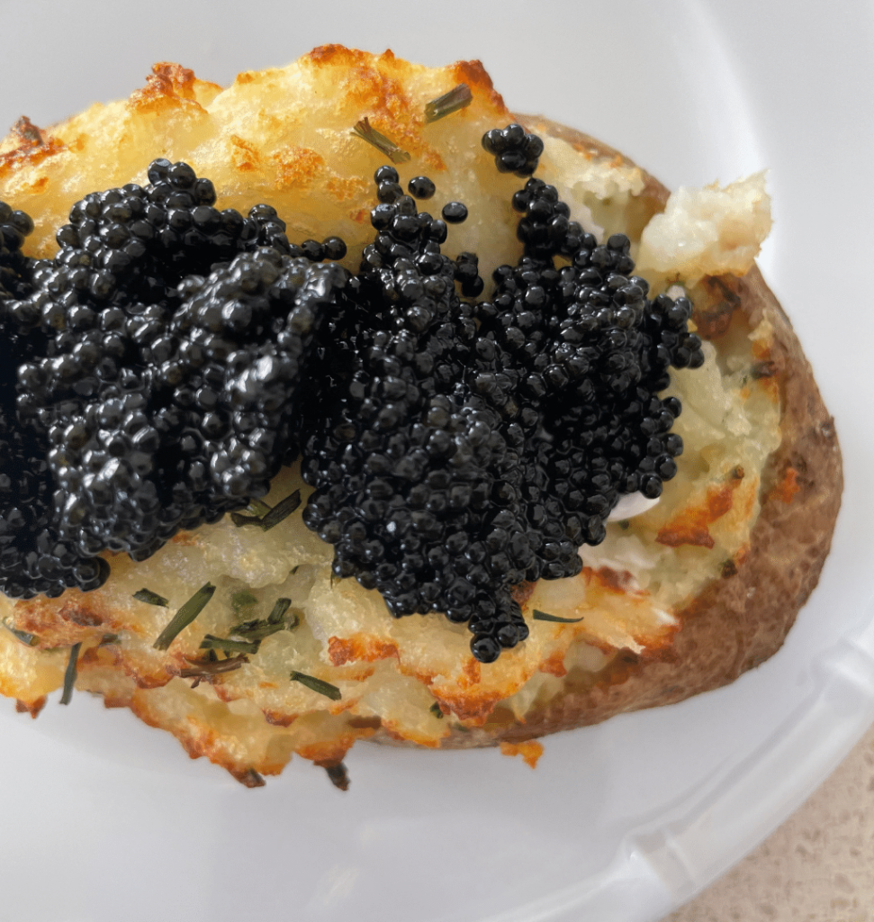 Caviar Potato Recipe