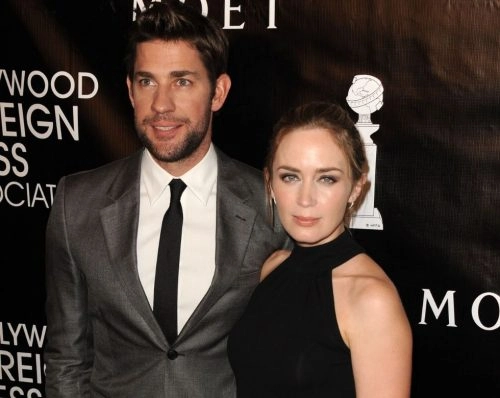 Emily blunt and John krasinski travel