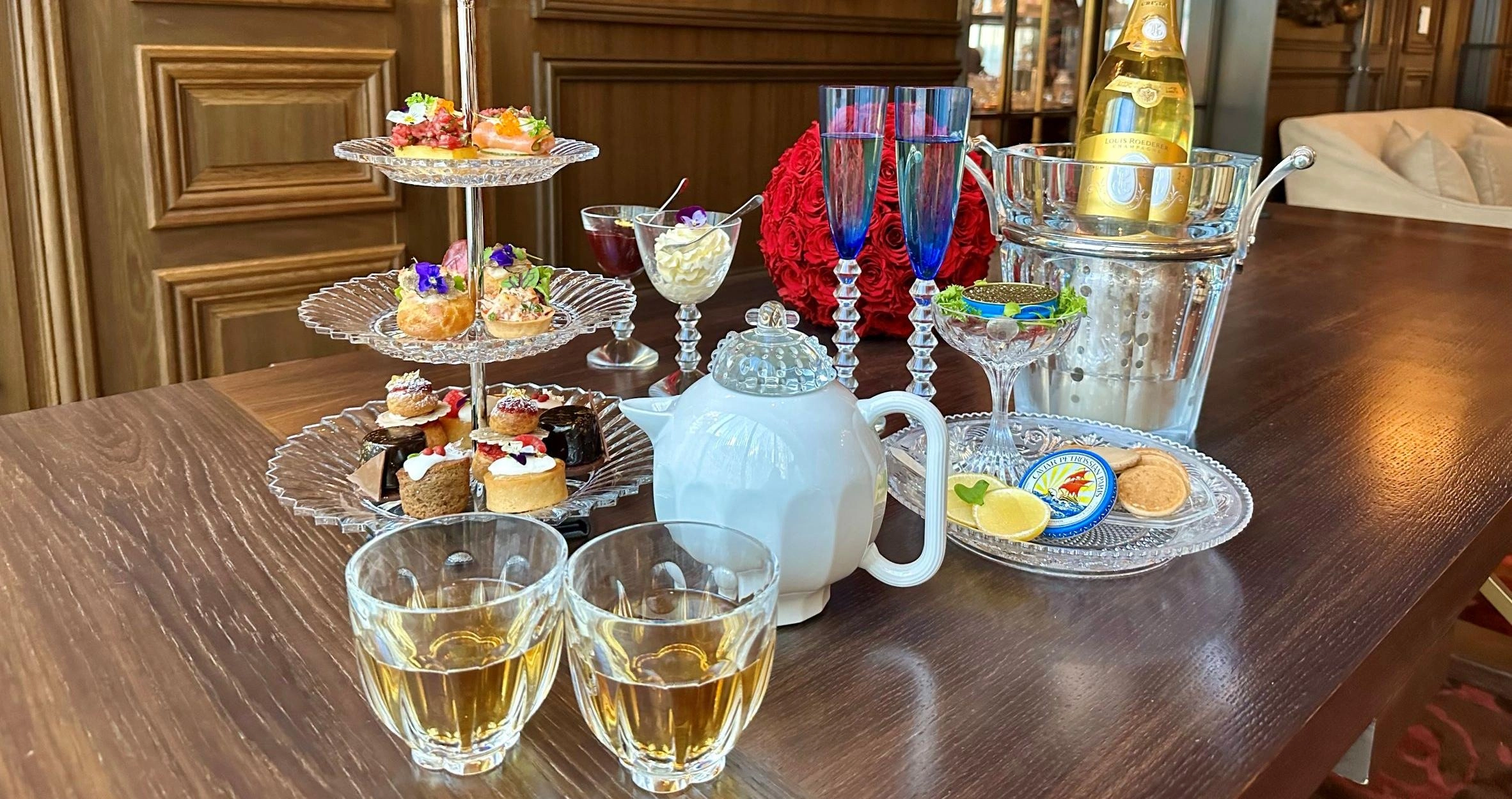 Baccarat's Crystal Tea