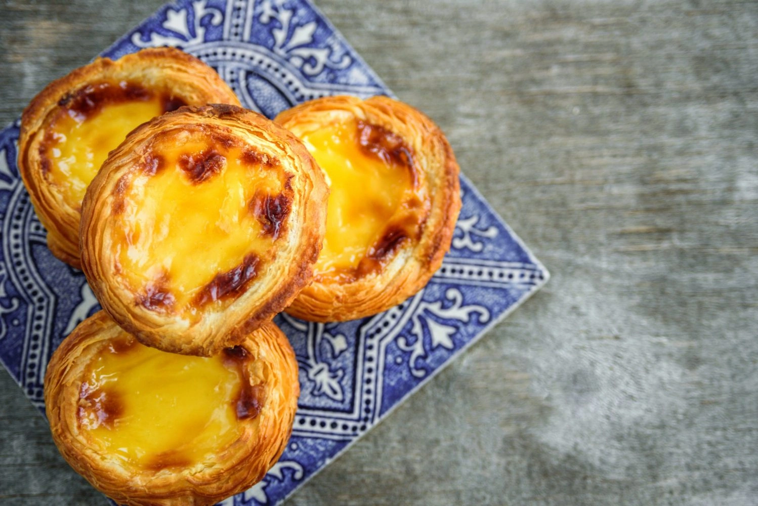 Reluctant Traveler Custard Tart