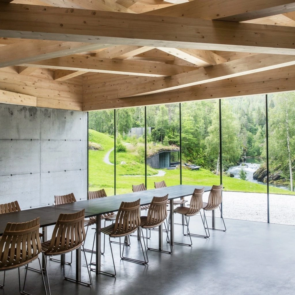 Juvet Hotel in Succession Dining Room