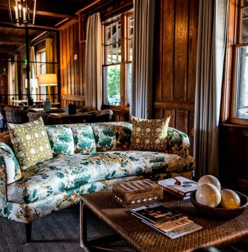 High Hampton North Carolina Living Room