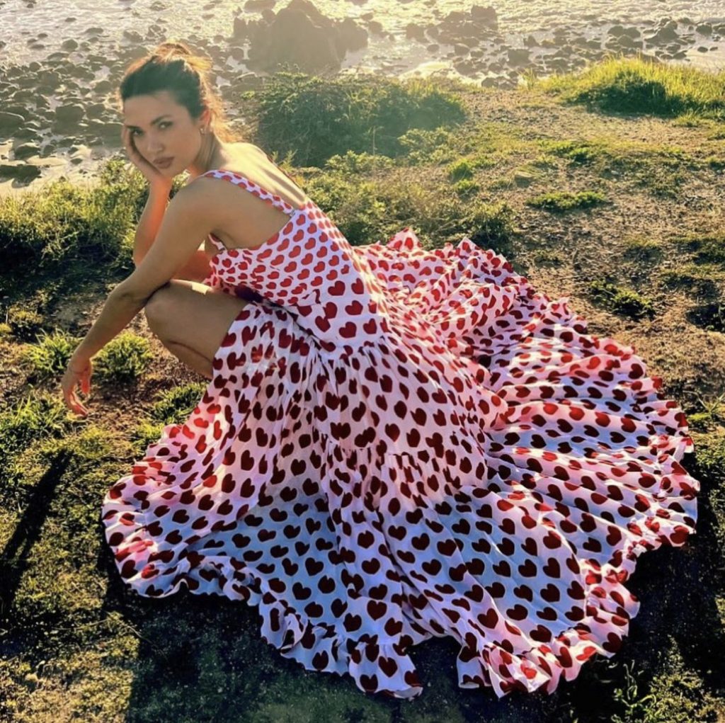 Betty printed beach cover-up in multicoloured - Alexandra Miro