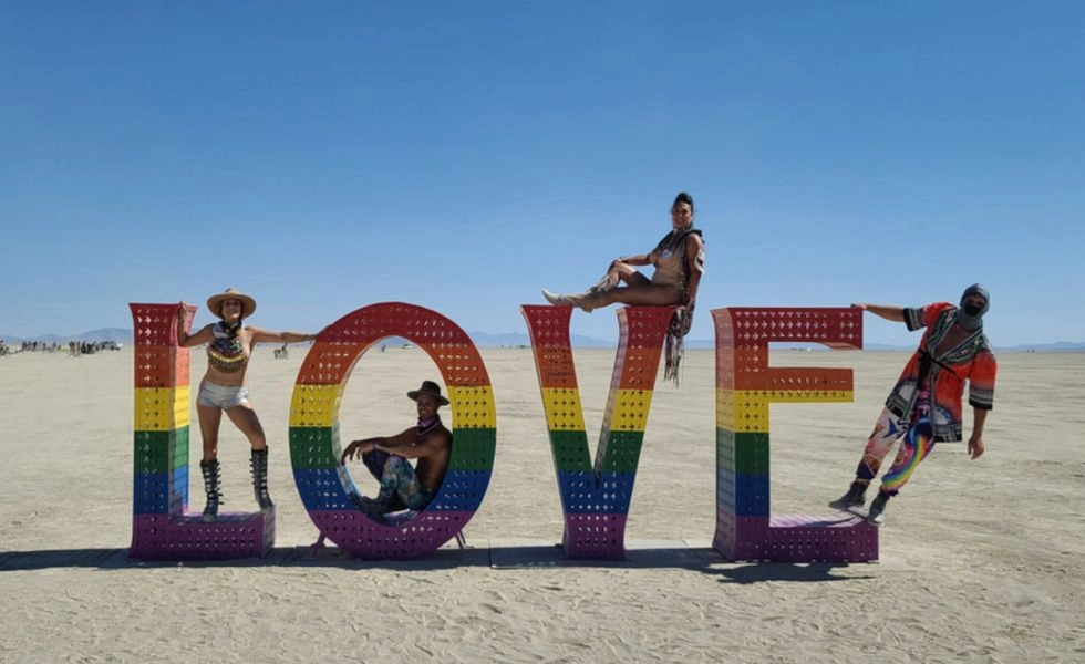 Burning Man - Laura Grier