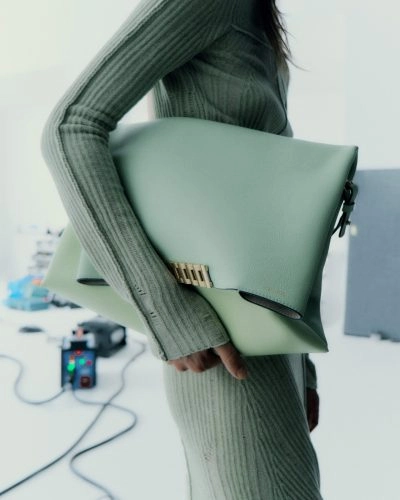Victoria Beckham Handbag on Model Holiday Gifts