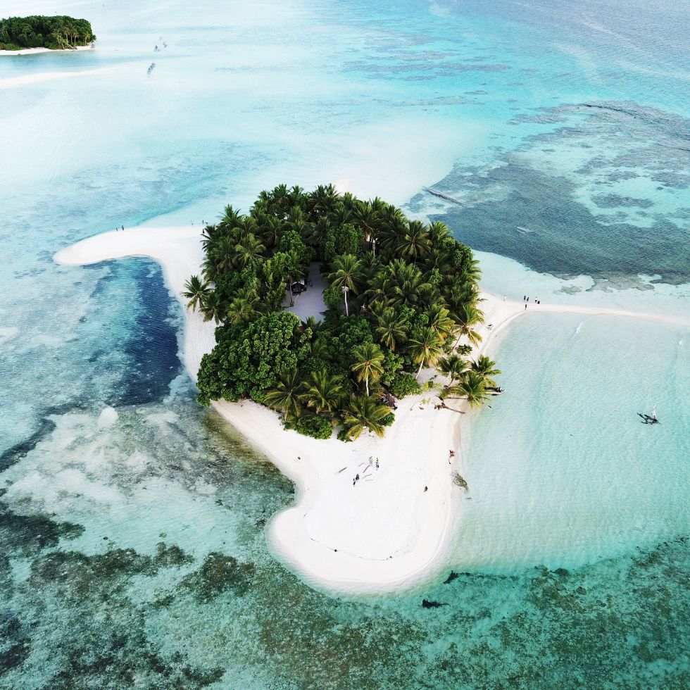 Pisar Island at Truk Lagoon in Chuuk State of Micronesia