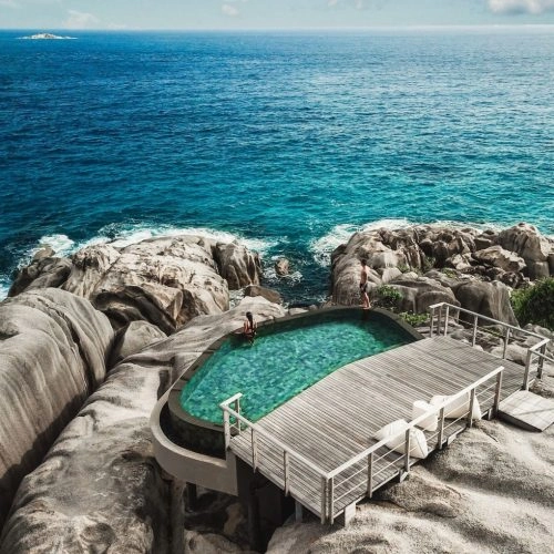 Six Senses Zil Pasyon Seychelles Pool