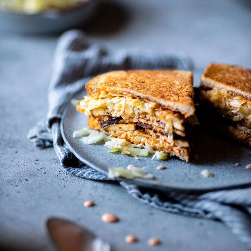 Vegetarian Reuben Sandwich