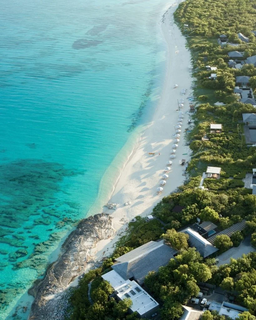 Turks and Caicos aerial shot