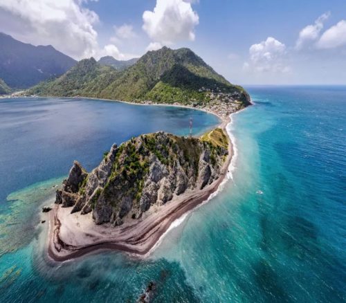 Champagne reef Dominica