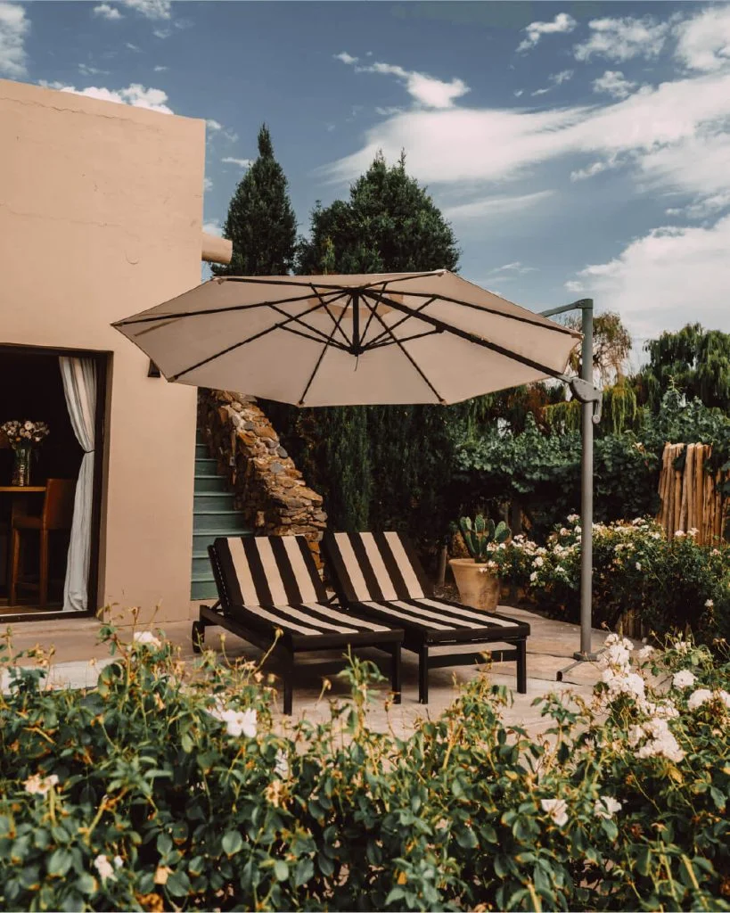 Private villas at Awasi Mendoza overlook vineyards and the dramatic Andes skyline.