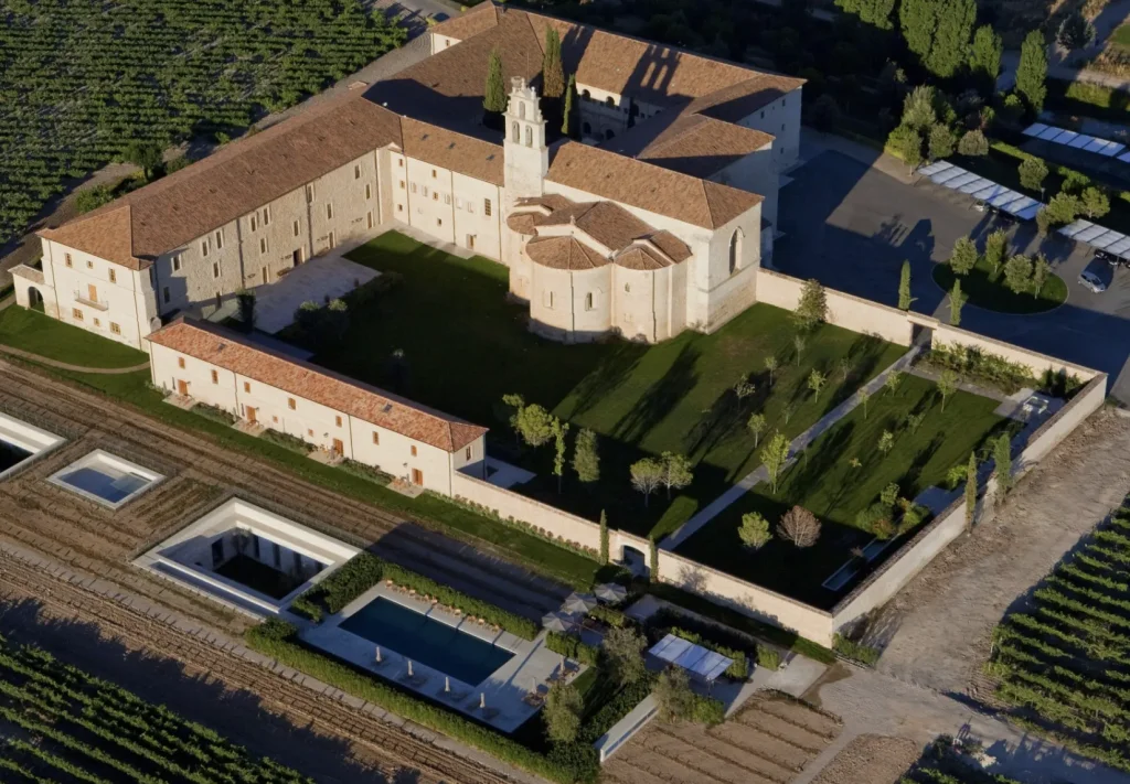 Abadia Retuerta LeDomaine, Ribera del Duero vineyard hotel, Spain wine estates, Valladolid wine resorts