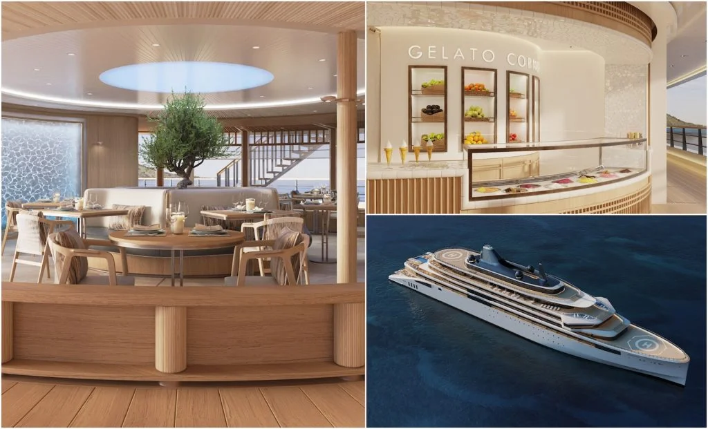 On board Amangati, Aman's first yatch