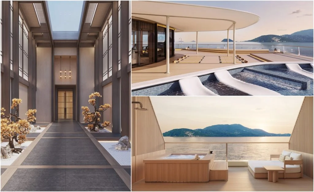 Wellness and spa offering on board Amangati