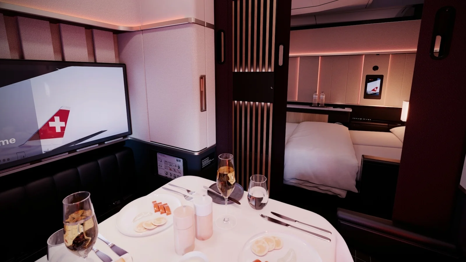 SWISS' New First Class Product Offers Utmost Privacy and Space