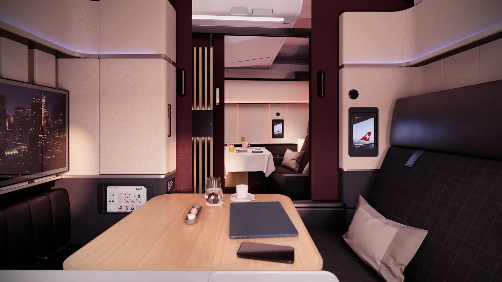 SWISS' New First Class Product Offers Utmost Privacy and Space