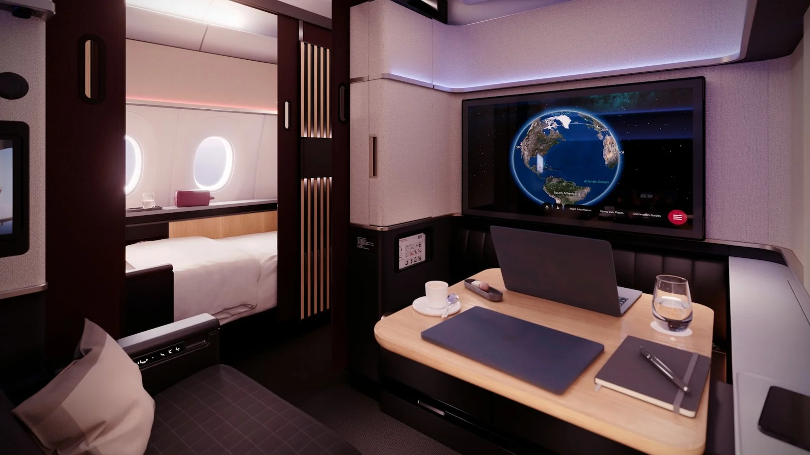 SWISS' New First Class Product Offers Utmost Privacy and Space