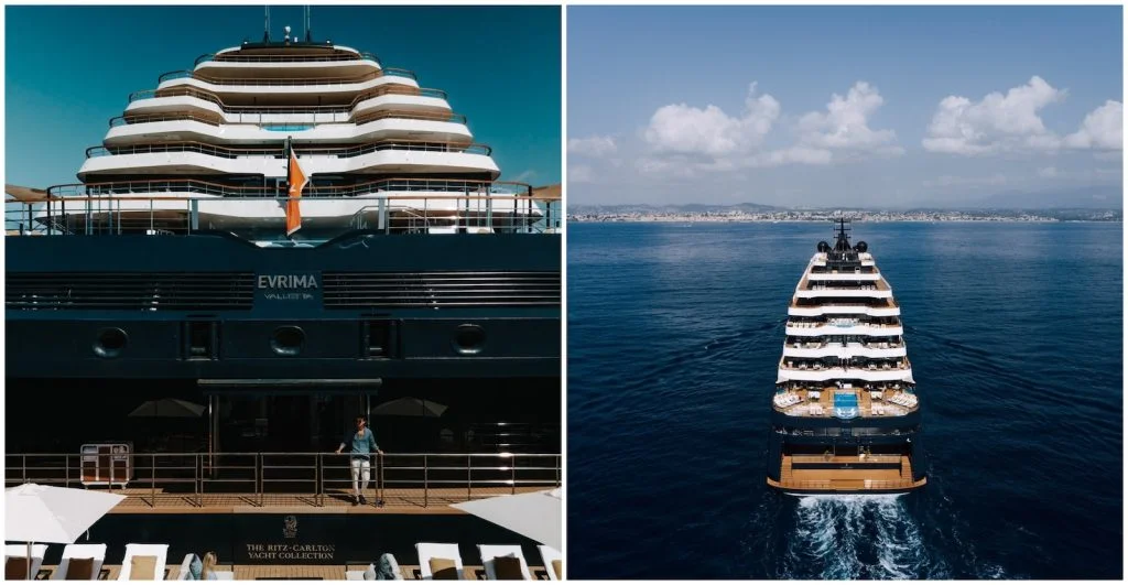 Ritz-Carlton’s eclipse cruise on board Evrima in August 2026