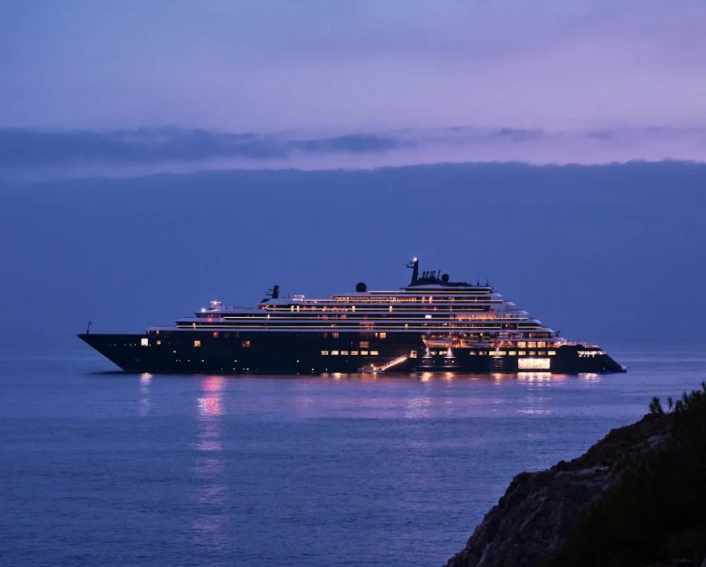 Ritz-Carlton’s eclipse cruise on board Evrima in August 2026