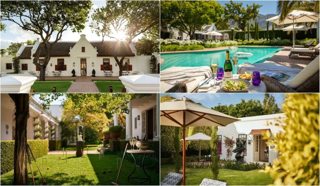 Leeu House, one the best hotels in Franschhoek.
