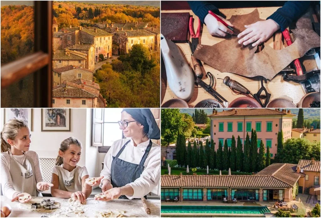 Best hotels for a European family vacation: Il Borro, Tuscany, Italy