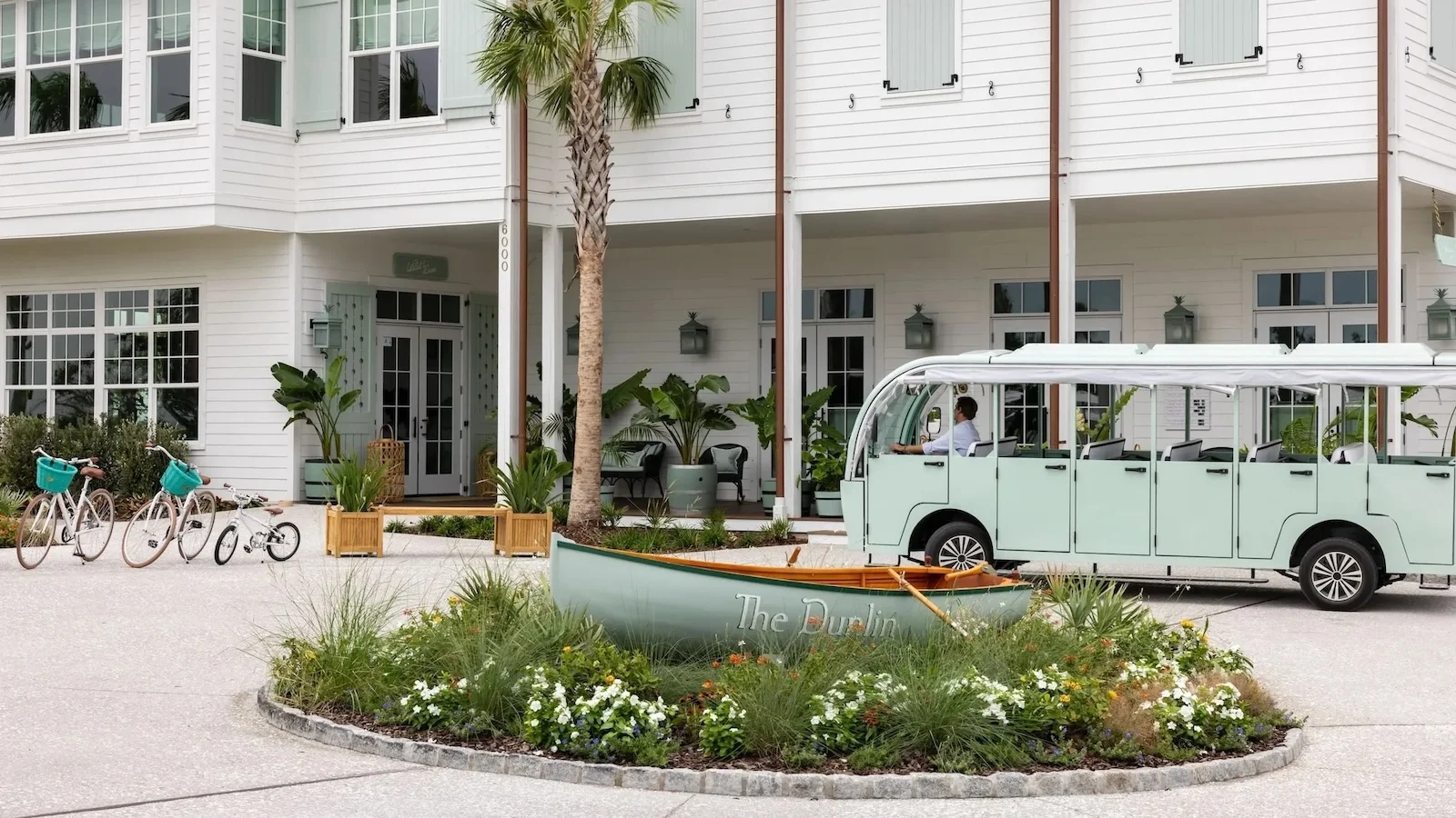 Exterior from the Dunlin, Auberge Collection.