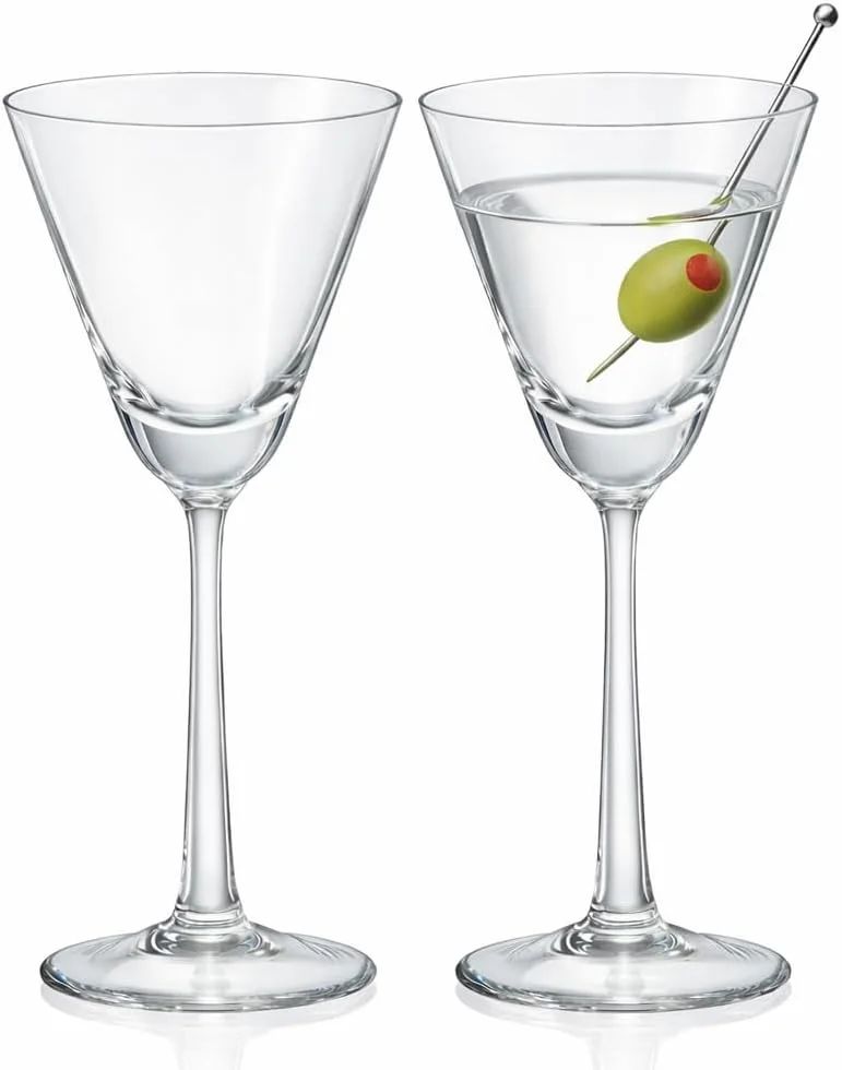 Mid-Century Modern Martini Glasses