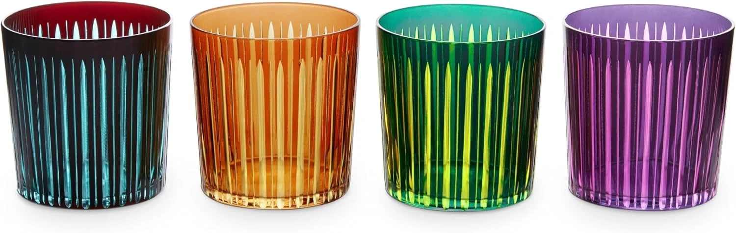 L'objet Prism Double Barrel Old Fashioned Glasses